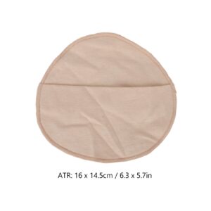 Mastectomy Breast Protective Pocket, Breast Inserted Pad Pocket M Size, Breathable Skin Friendly Breast Prosthesis Bra Pocket, Breast Surgery Bra Pad Insert Cover Pocket(ATR)