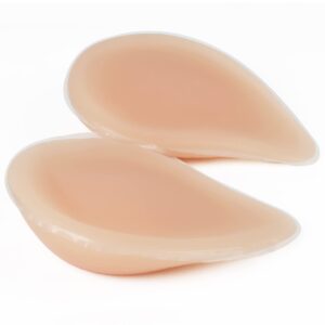 Vollence One Pair A Cup irregular Silicone Breast Forms Women Mastectomy Prosthesis Concave Bra Pad