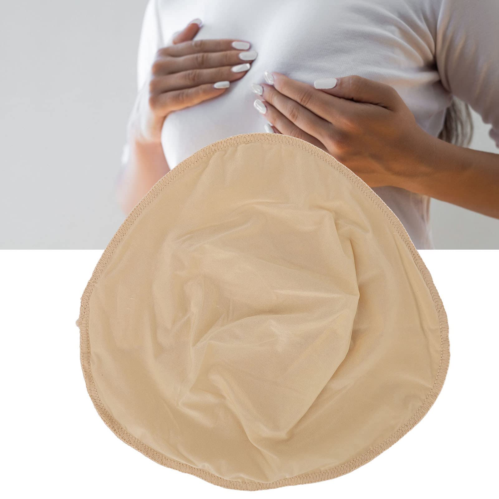 Breast Protective Pocket, Cotton Silicone Breast Forms Cover for Post Mastectomy for Woman (ATR)