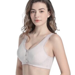 Sibrawom Mastectomy Bra with Pockets for Women Silicone Breast Prosthesis Everyday Bra Women