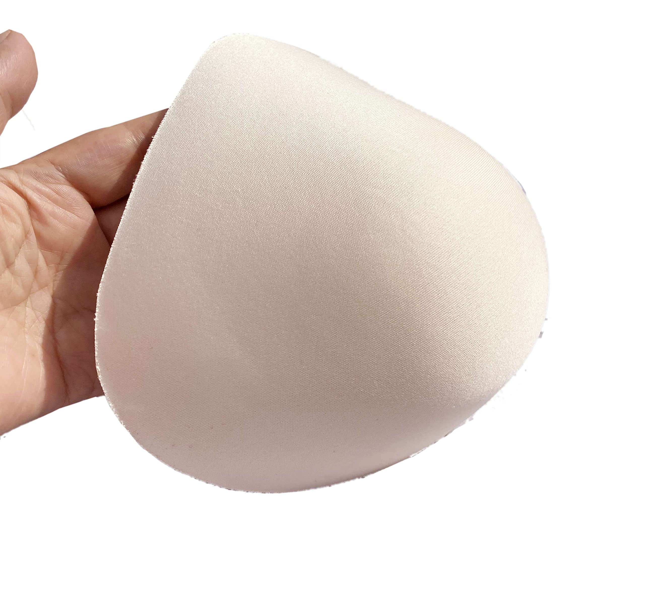BIMEI Lightweight Foam Breast Form Y23 … (M, Beige)