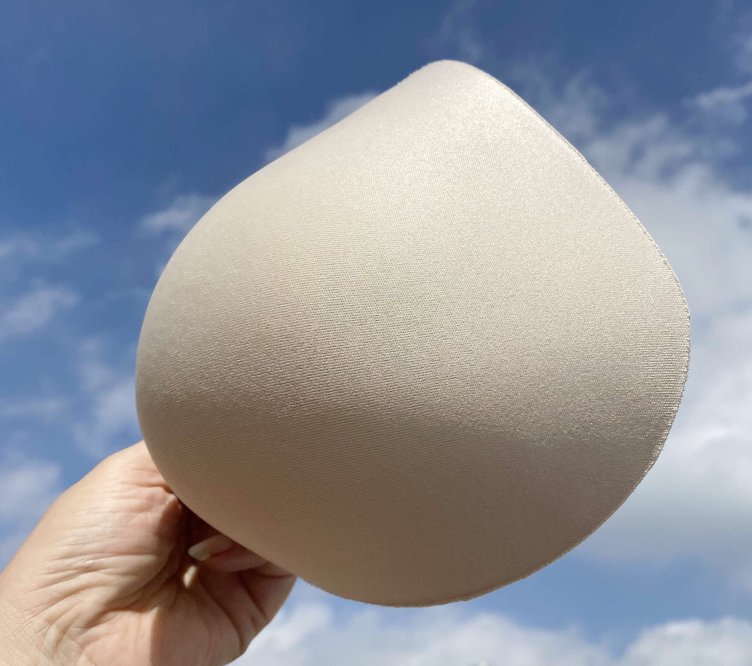 BIMEI Lightweight Foam Breast Form Y23 … (M, Beige)