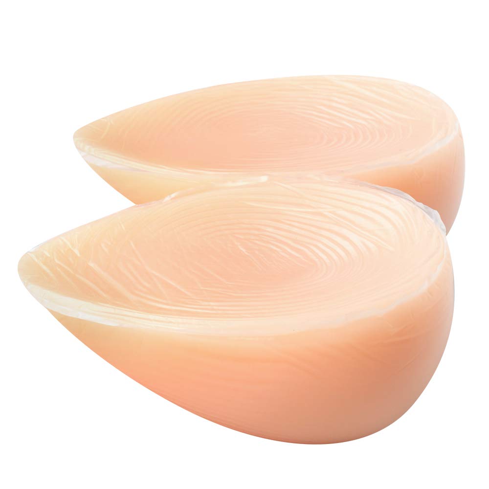 Aonkey Silicone Breast Forms Fake Boobs for Crossdresser/Mastectomy Patient.. (XXXXL（1600g/pair), Nude