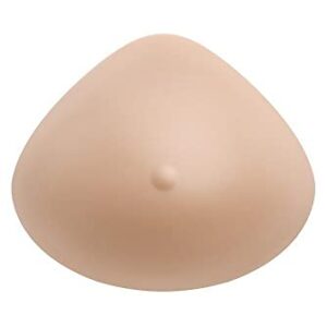 Amoena Balance Essential Light-weight Volume Delta 224 Quality Silicone Breast Prosthesis/Shaper for Breast Asymmetry/Mastectomy - Single Item Ivory Small