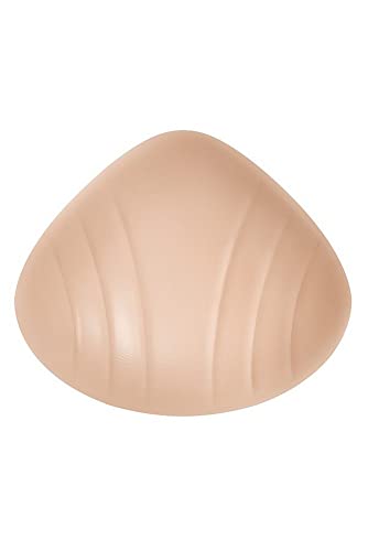 Amoena Balance Essential Light-weight Volume Delta 224 Quality Silicone Breast Prosthesis/Shaper for Breast Asymmetry/Mastectomy - Single Item Ivory Small