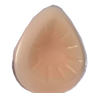 Silicone Breast Form Woman Mastectomy Prosthesis Bra Enhancer Inserts 1 Pair (1000g/Pair (D Cup)) Beige