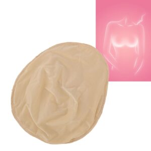 Silicone Breast Forms Cover Soft Breast Protective Pocket for Post Mastectomy Women Large (CT)