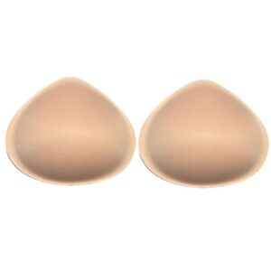 KAHIOE 1 Pair Inserts Push Up Bra Pads Enhancer Cotton Breast Forms Mastectomy Prosthesis Bra Fake Boobs