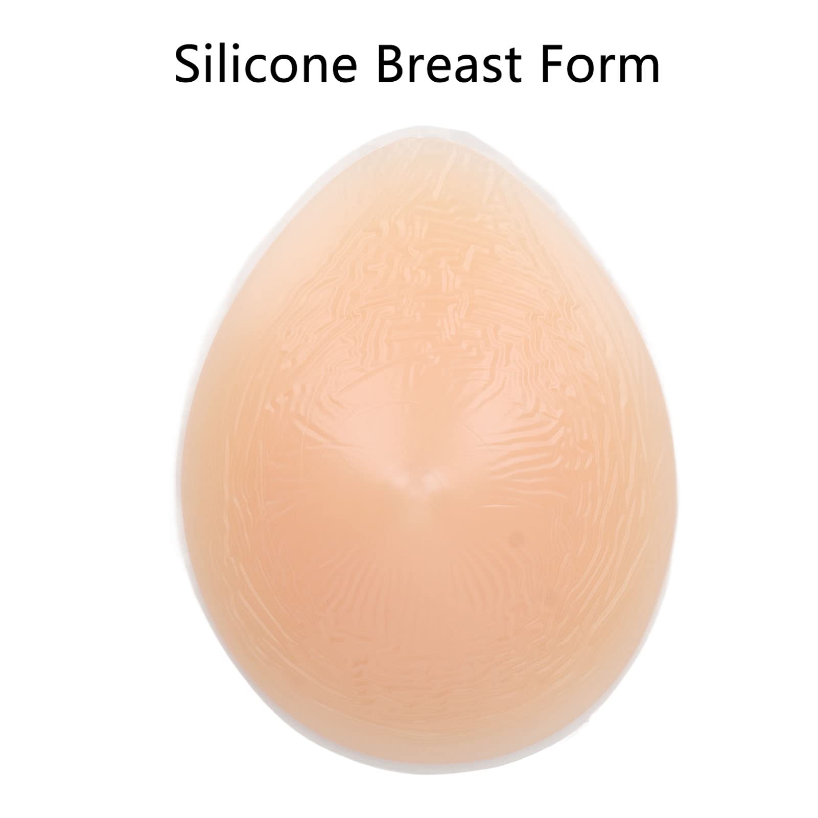 Silicone Breasts, Prosthetic Mastectomy Bra Tighten Lying Practice Simulation, Silicone Breast Form Mastectomy Prosthesis Self Adhesive Crossdress Transvestite Bra Enhancer (250g)