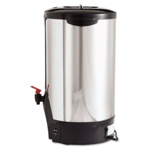 CoffeePro CP100 100-Cup Percolating Urn with Carry handles, Double Wall Insulation, Stainless Steel