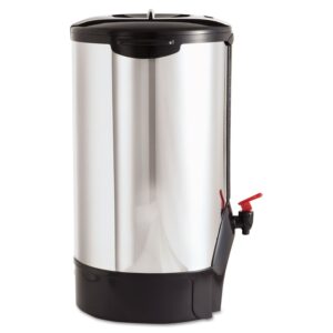 CoffeePro CP100 100-Cup Percolating Urn with Carry handles, Double Wall Insulation, Stainless Steel