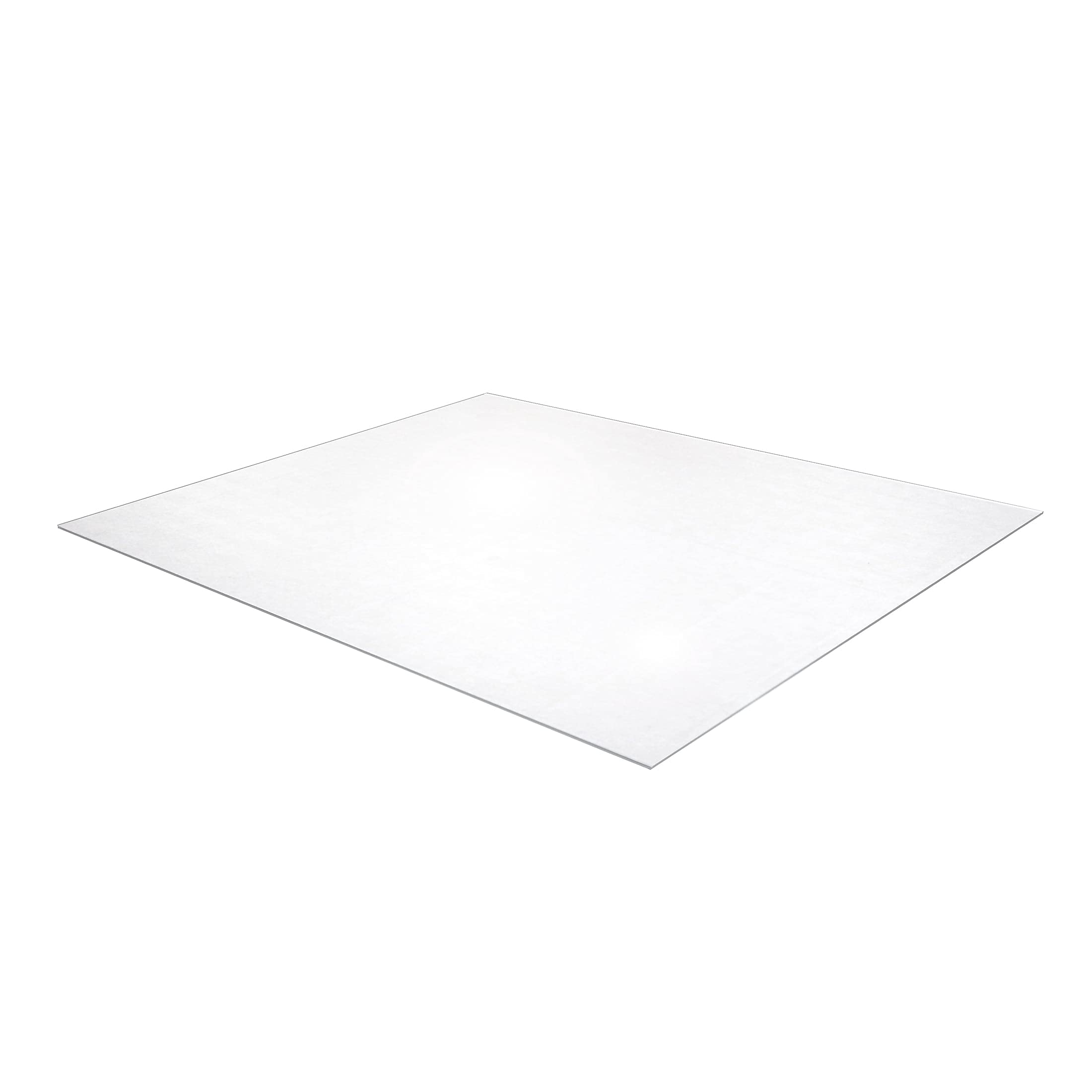 Floortex 1215020019ER Hard Floor Mat, 79-Inch L x 60-Inch W, 75 mil, Clear Polycarbonate