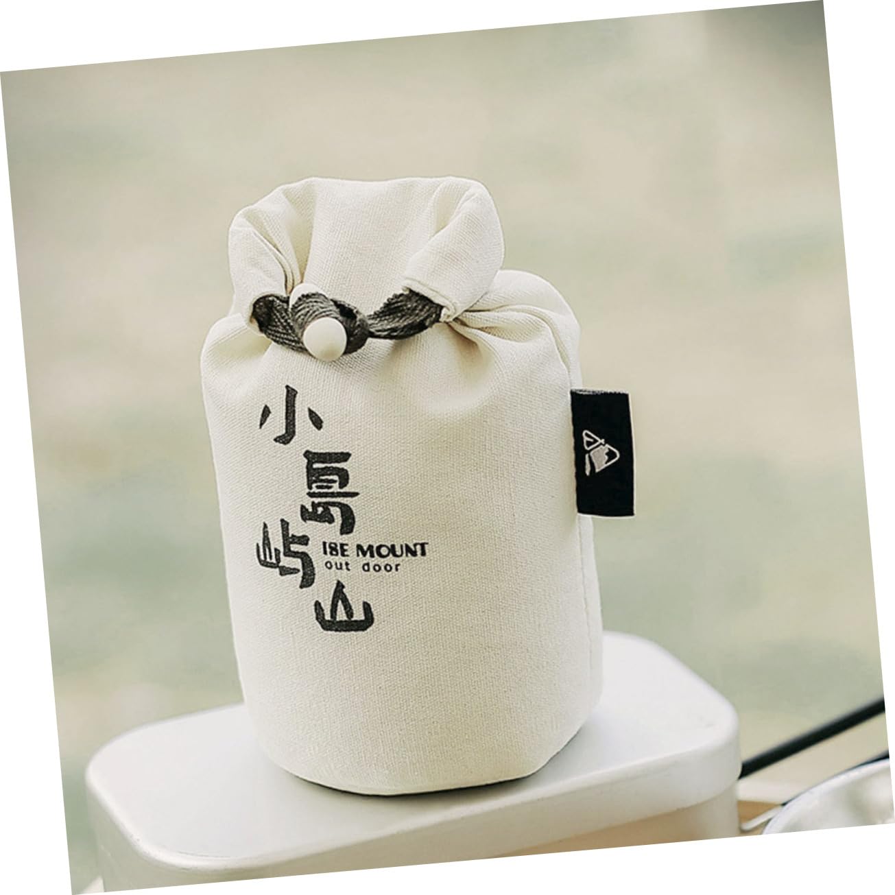 FRCOLOR camping grain rice bag drawstring rice bag rice holder bag camping rice bag cotton bread bags picnic food bag skin care containers leakproof rice holder portable camping bag canvas