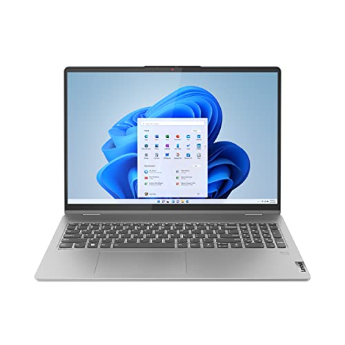 Lenovo IdeaPad Flex 5, 16” WUXGA Display, AMD Ryzen 7, 16GB RAM, 512GB SSD, 1920x1200 px, Touchscreen, Windows 11, Arctic Grey