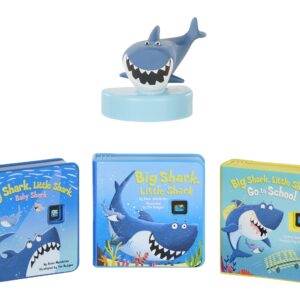 Little Tikes Story Dream Machine Big Shark, Little Shark Story Collection, Storytime, Books, Random House, Audio Play Character, Gift and Toy for Toddlers and Kids Girls Boys Ages 3+ Years