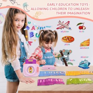 Supplim Toddlers Montessori Toys for 1 2 3 4 5 Year Old Boys Girls - Preschool Learning Autism Sensory Toys Autistic Children Speech Therapy Toys Talking Flash Cards 224 Sight Words