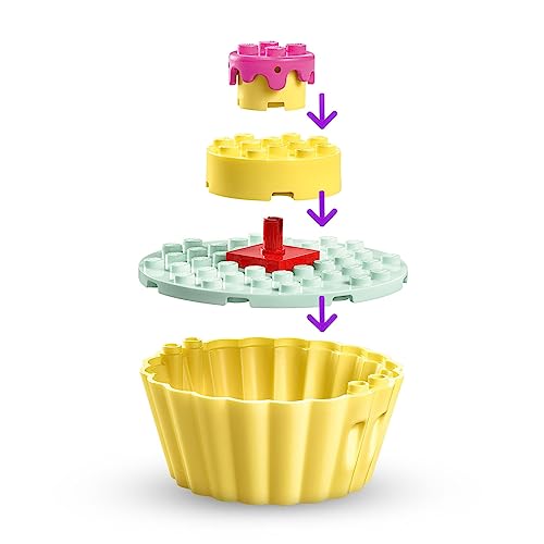 LEGO Gabby's Dollhouse Bakey with Cakey Fun 10785 Building Toy Set for Fans of The DreamWorks Animation Series, Pretend Play Kitchen, Oven and Giant Cupcake to Decorate, Gift for 4+ Year Olds