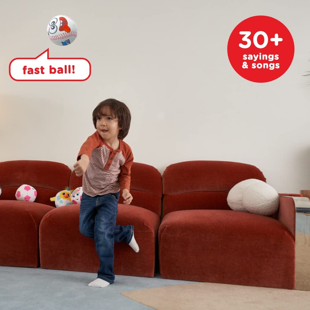 Move2Play, Hilariously Interactive Toy Baseball with Music and Sound Effects, Ball for Toddlers, Birthday Gift For Boys and Girls 1, 2, 3+ Years Old