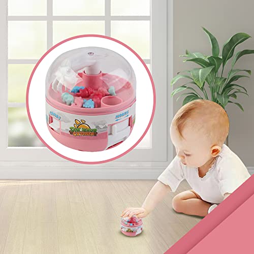 Uszeoka Mini Claw Machine for Kids,Toy Grabber,24 Tiny Stuff prizes,Dinosaur prizes Game,Miniature Things,Suitable for Birthday Gifts for 3,4,5,6,7 Year Old Boys and Girls,Fingertip Toys