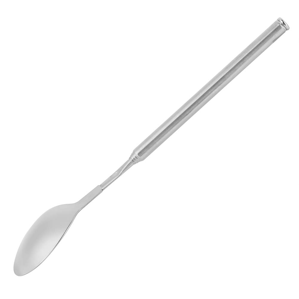 Spoon Set Supplies Telescopic Cooking Utensils Slotted Spoons Spoon Spoon Barbecue Tableware Stainless Steel Telescopic Fork 62Cm Long Cooking Tableware Slotted Spoons