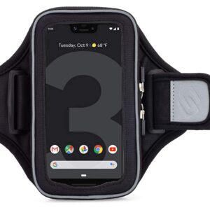 Sporteer Velocity V8 Running Armband - Compatible with iPhone 15 Pro Max, 15 Plus, 14/13 Pro Max, 15/14/13 Pro, iPhone 15/14/13, Galaxy S23 Plus, S22 Plus, Pixel, & Many More Cell Phones - FITS CASES