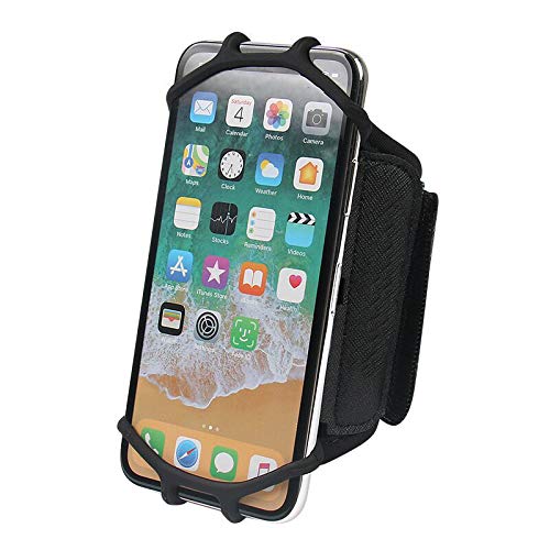 Outdoor Cycling Sport Running Gym 360° Rotating Armband Wristband Phone Holder for iPhone 15 Plus 15 14 13 12 11 Pro Max XR XS Max Samsung Galaxy A54 A15 A04 A34 A01 A32 A41 A32 A53