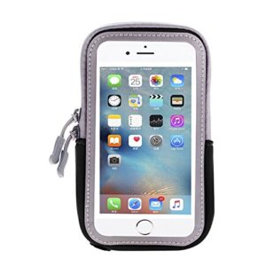 Armband for iPhone 14 Pro / 13/12 / 11, Galaxy S21 Fe, S23 Plus, S22 Plus, S21 5G, S23 S22 S20 S10, A54 5G, A22 A32 A51 A10, Note 10, S10 Plus S9 Plus Phone Running Arm Bag Case Holder Pouch Black