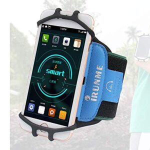 360 Running Armband Phone Holder for Samsung Galaxy Note 20 Ultra, S20 S21 Ultra, S20+ S21 Plus, Note 10 Lite 10 Plus 9, S10 Lite Plus, A11 A21 A51 A71 A10S A20S A21S LG Stylo 6 V60 K51 Velvet (Black)