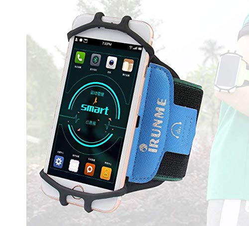 360 Running Armband Phone Holder for Samsung Galaxy Note 20 Ultra, S20 S21 Ultra, S20+ S21 Plus, Note 10 Lite 10 Plus 9, S10 Lite Plus, A11 A21 A51 A71 A10S A20S A21S LG Stylo 6 V60 K51 Velvet (Black)