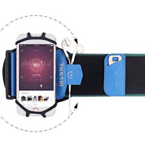 360 Running Armband Phone Holder for Samsung Galaxy Note 20 Ultra, S20 S21 Ultra, S20+ S21 Plus, Note 10 Lite 10 Plus 9, S10 Lite Plus, A11 A21 A51 A71 A10S A20S A21S LG Stylo 6 V60 K51 Velvet (Black)