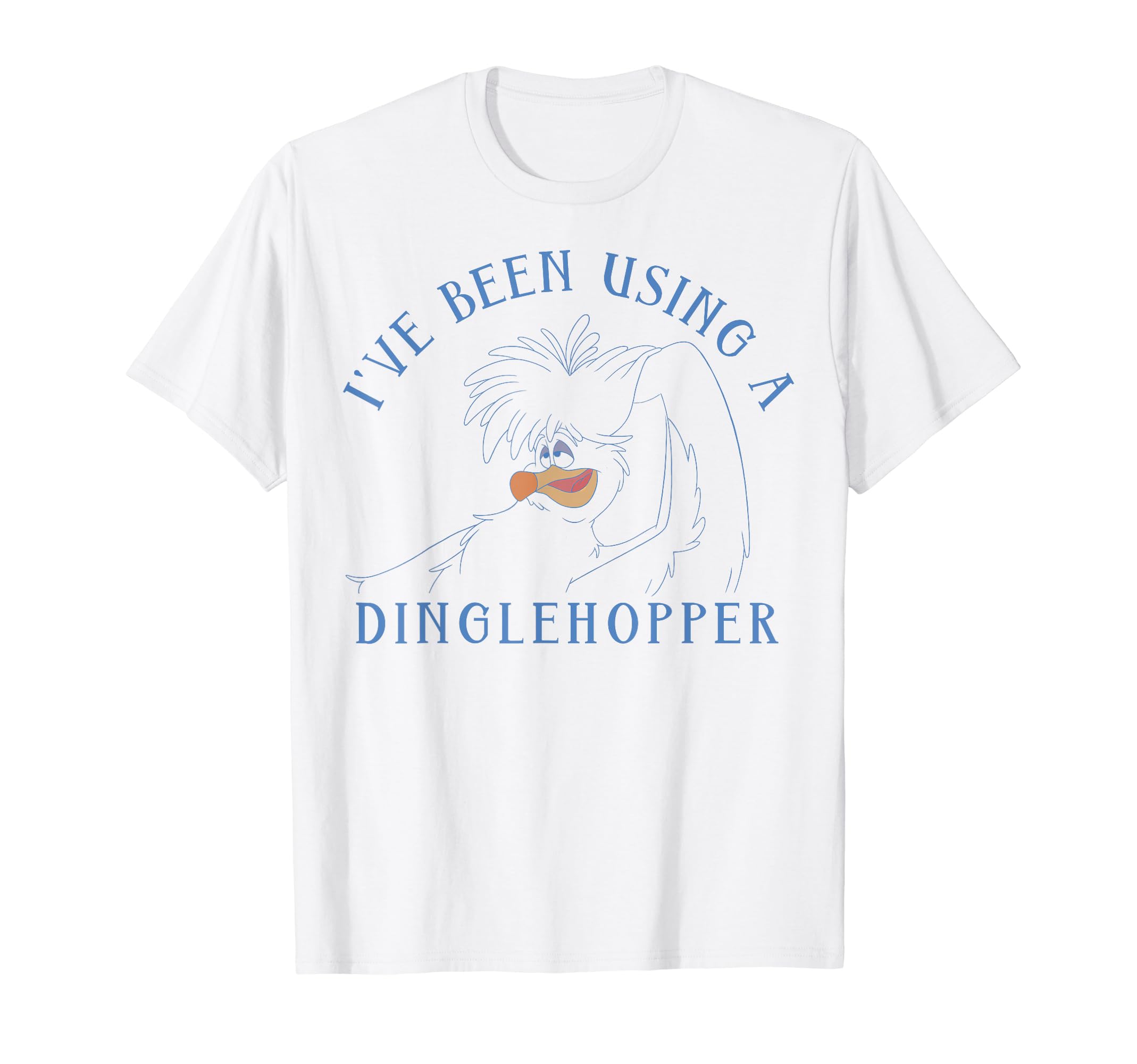 Disney The Little Mermaid Scuttle Using A Dinglehopper T-Shirt