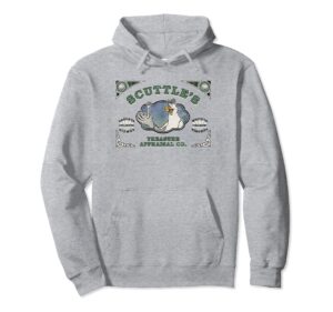 disney the little mermaid scuttle's treasure appraisal co. pullover hoodie