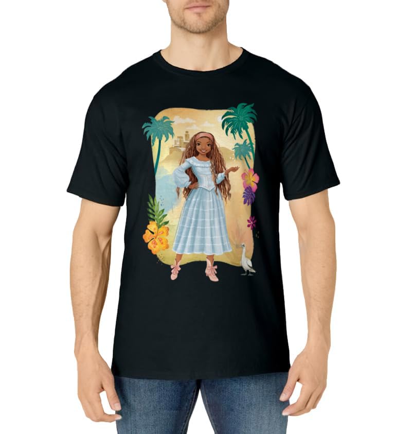 Disney The Little Mermaid Ariel & Scuttle Dry Land T-Shirt
