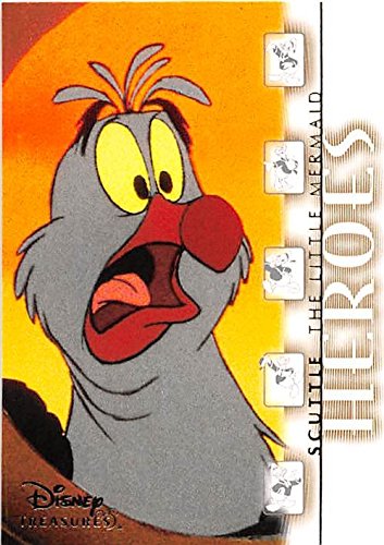 Scuttle trading card Disney Heroes and Villains 2003 Upper Deck #159 Little Mermaid