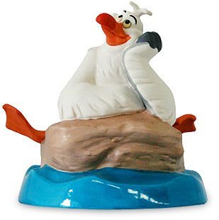 Figure Disney WDCC Little Mermaid Scuttle 'MUDDLED MENTOR SCUTTLE' # 4003075