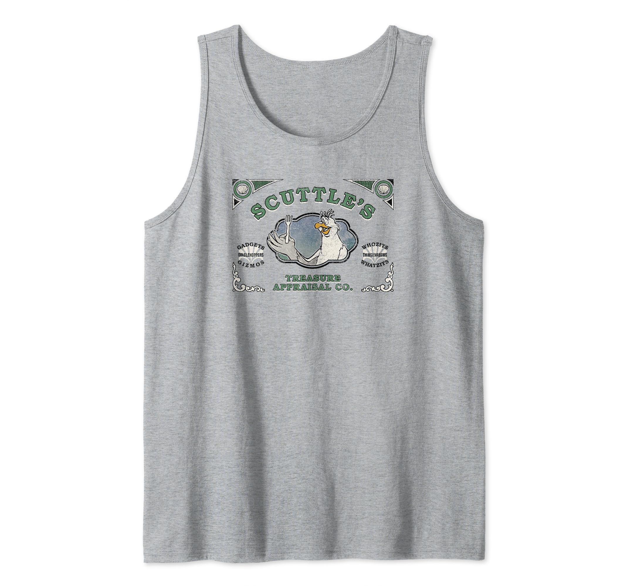 Disney The Little Mermaid Scuttle's Treasure Appraisal Co. Tank Top