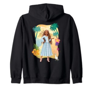 disney the little mermaid ariel & scuttle dry land zip hoodie