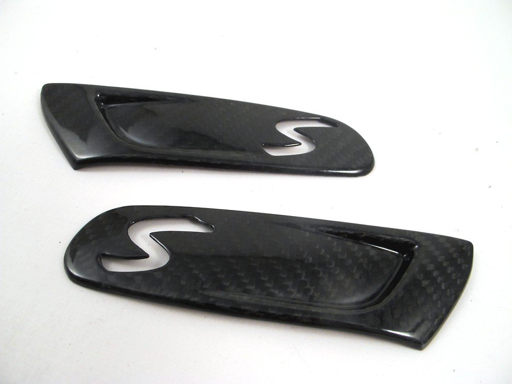 ATEX Dry Carbon Side Markers Scuttle Vents Overlay Cover for Mini Cooper F55/F56 S