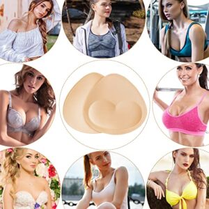 TopBine Bra Pads Inserts Women's Sports Cups Bra Replacement Insert for Bikini Swimsuit