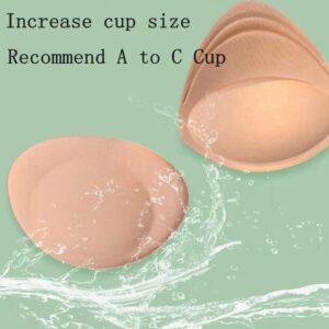 RMYLOVE Women’s Adhesive Bra Insert Pads Breast Enhancer Removable Breathable Sticky Push Up Inserts Bra