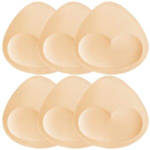 TopBine Removable Bra Pads Inserts Women's Comfy Sports Cups Bra Insert for Bikini Top Swimsuit