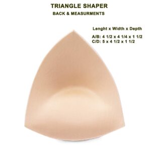 Braza Swim Shapers 'Triangle' Foam Swim Shaper - Beige - A/B