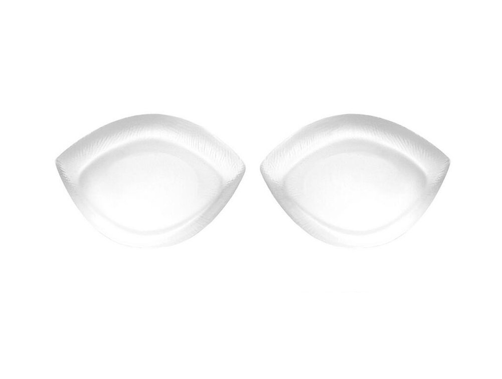 UPSTORE 1 Pair Clear Women Gel Bra Insert Push-up Enhancer Breast Molding Pads for Swimsuit and Bikini