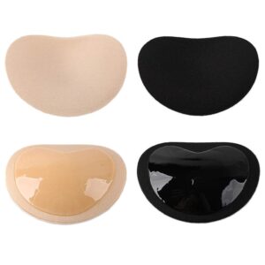 bra pads inserts lift breast inserts breathable push up sticky silicone bra cups