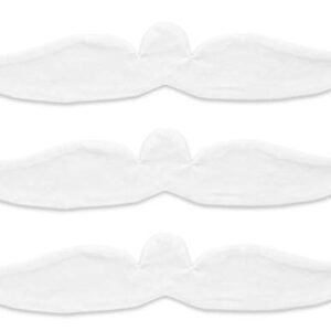 Brushed Cotton on Both Sides - Bra Liners for Sweating Rash Boob Sweat Liner Cotton Pads – 3PCS White