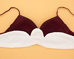 Brushed Cotton on Both Sides - Bra Liners for Sweating Rash Boob Sweat Liner Cotton Pads – 3PCS White