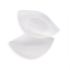 Pure Style Girlfriends Bump-and-Jump-a-cup Cleavage Enhancing Bra Insert, Clear, One Size