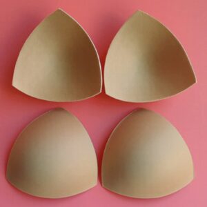 Bluelans Bra Pads Inserts 1 Pair, Soft Bra Cups Inserts, Removable Bra Pads Bra Inserts or Women Sports Bra Enhancers Skin Color