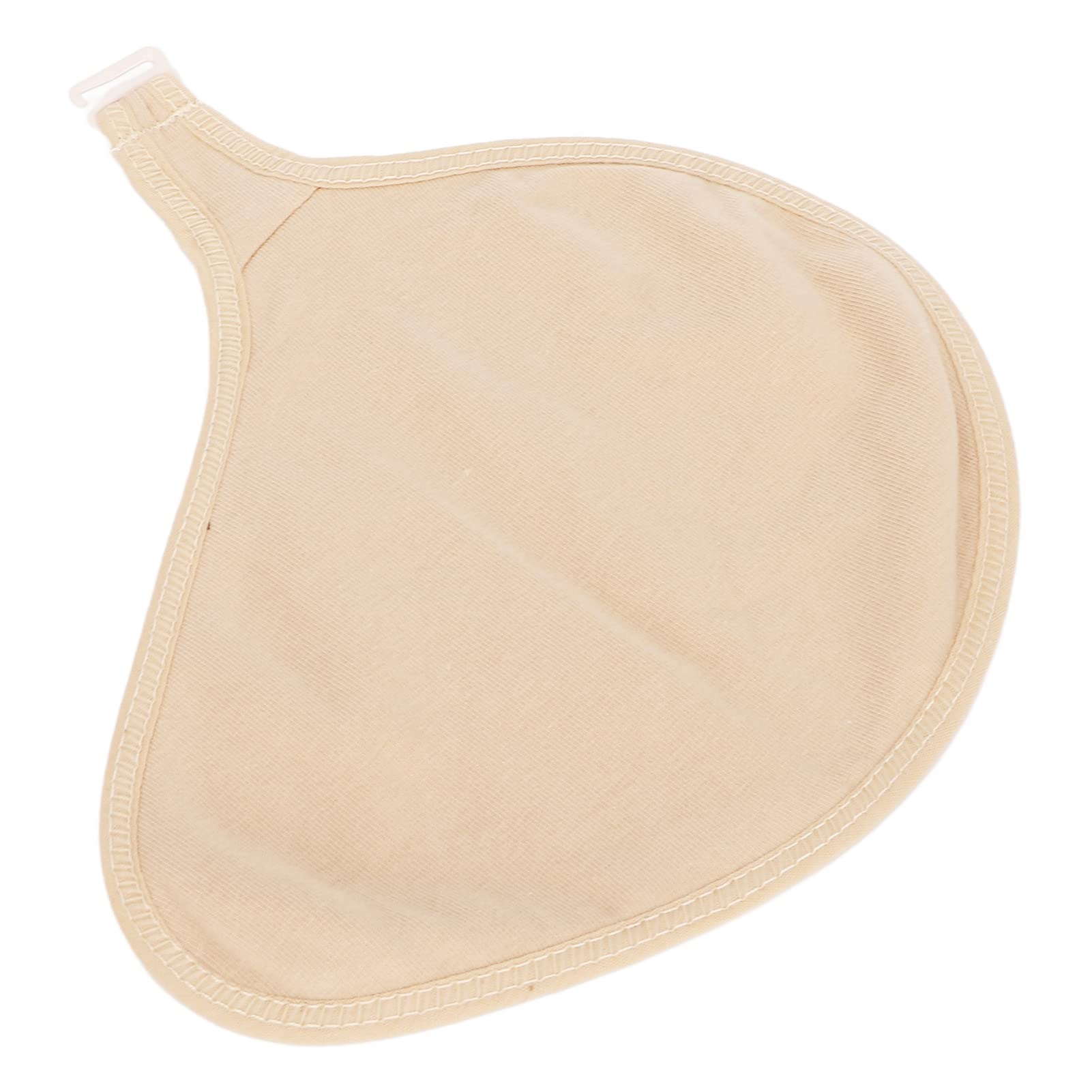 Bra Pads Inserts, Mastectomy Prosthesis Cover Bag Sweatabsorbent Cotton Elastic Silicone Breast Forms Protective Cover Mastectomy Prosthesis Hook Design Bra Inserts Push Up (Right)