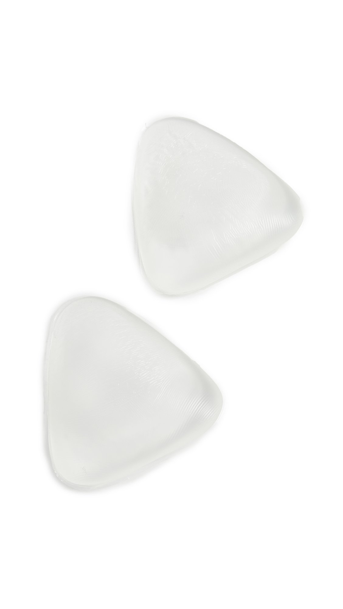 Heidi Klum Women's Triangle Insert Bra Pads, Clear, One Size